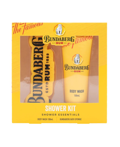 Bundaberg rum shower kit - bundaberg,