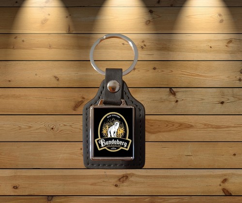 Bundaberg rum leather key - rum,