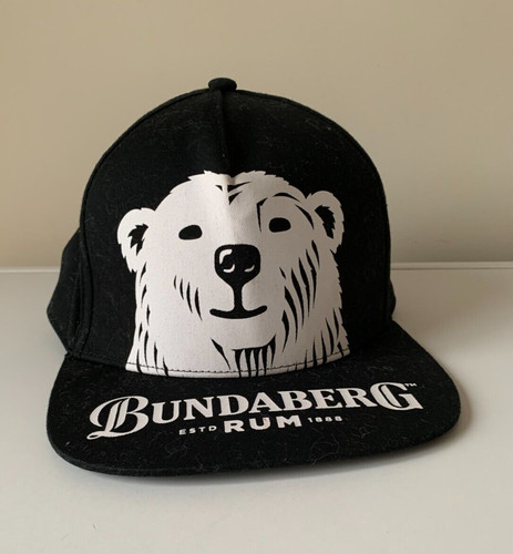 Bundaberg rum black bear face - bundaberg,