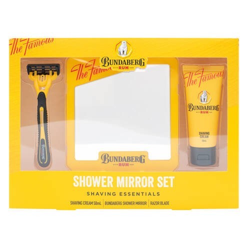 Bundaberg rum shower mirror - -,