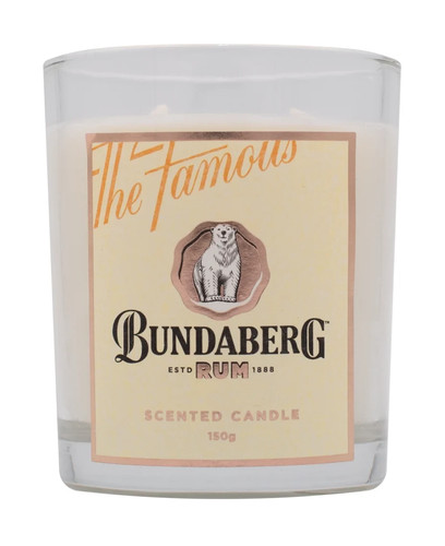 Bundaberg rum scented candle - bundaberg,