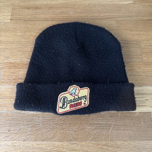 Bundaberg rum beanie - rum, black