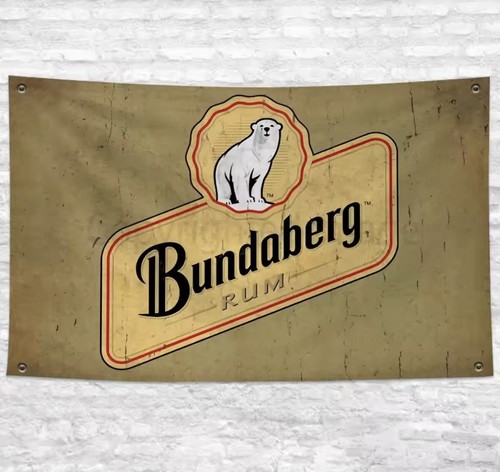 Bundaberg rum flag 90x150cm - bundaberg,